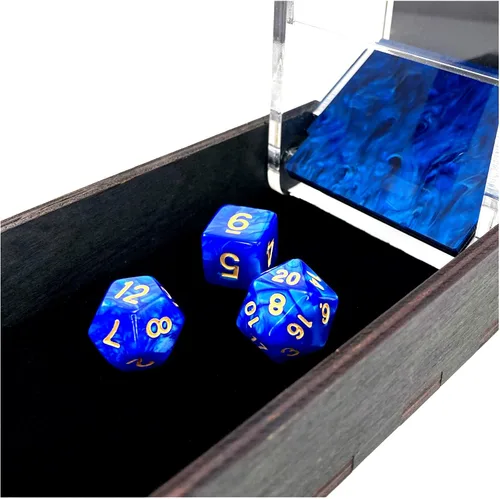 Vista 3 de C4Labs Colour Lux Drawbridge - Torre de dados - Symphony Blue Azul