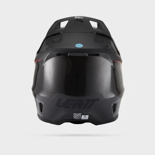 Vista 9 de Leatt Moto 9.5 Motocross Casco y Velocity 6.5 Kit de gafas con bolsa para casco Carbono