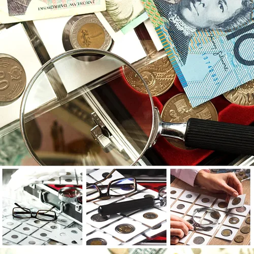 Vista 8 de 300 soportes para monedas de cartón, 6 tamaños de 2 x 2 pulgadas para suministros de colección de monedas
