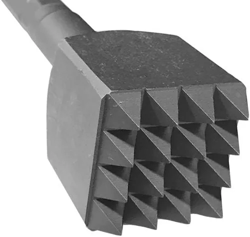 Vista 2 de Champion Chisel, herramienta de buje de acero con 16 dientes, estilo spline o vástago giratorio