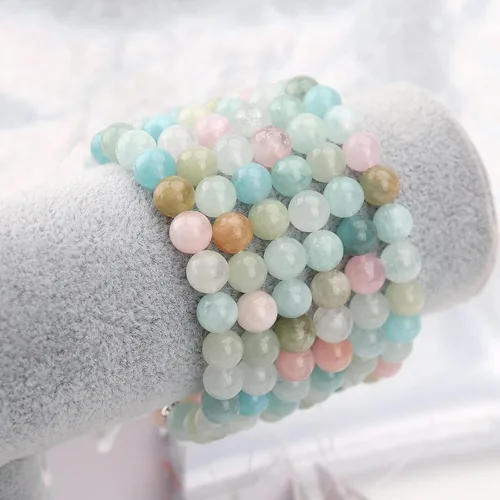 Vista 4 de BONNY BOXX Pulsera de piedras semipreciosas de 0.150.230.315 pulgadas (460.315 in) para hombres y mujeres, joyería