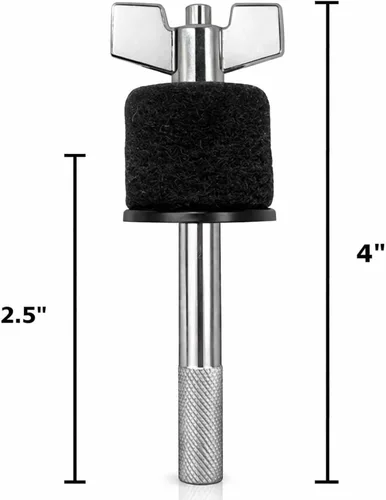 Vista 2 de ROSS Percussion Apiladores de platillos de 4 pulgadas (rosca de 0.315 in) - Paquete de 2