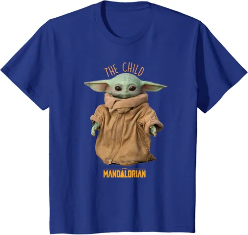 Vista 43 de Star Wars The Mandalorian Grogu The Child Photo Pose - Camiseta linda Negro