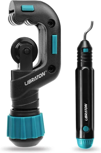 Vista 10 de Libraton Cortador de Tubos de Cobre 1/4" a 2-3/4", Cortador de Tubos, Cortador de Tubos de Alta Resistencia para Tubos de Cobre con Herramienta