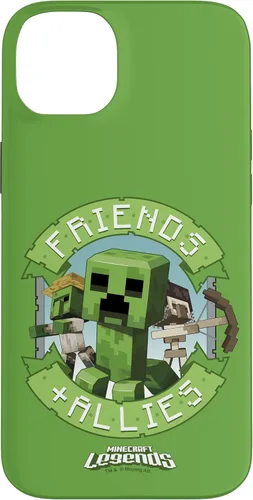 Vista 15 de Minecraft Legends Friends & Allies Mobs - Carcasa para iPhone 17