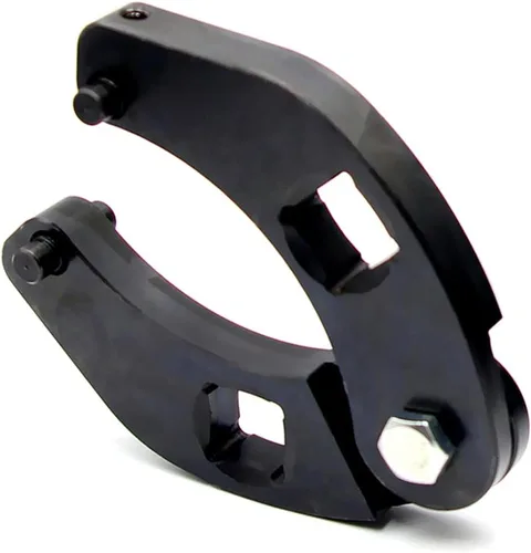 Vista 2 de 7463 Llave de tuerca de glándula ajustable universal pequeña, llave de tuerca de glándula universal para tuercas de cilindro hidráulico de 1 pulgada