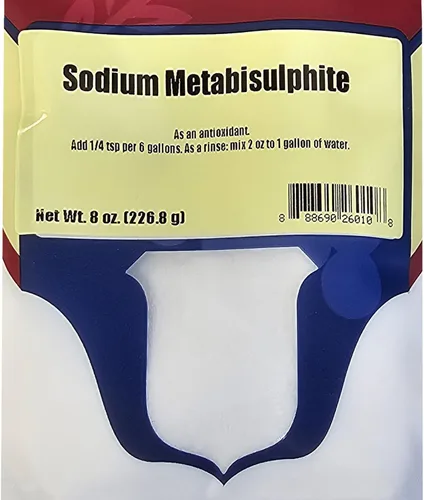 Vista 6 de Metabisulfito de sodio - 8 oz.