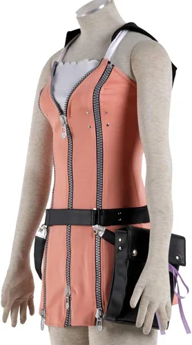 Vista 2 de CosplayLife Kingdom Hearts 2 Kairi Cosplay Disfraz para mujer