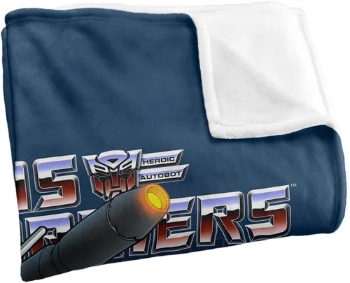 Vista 3 de Transformers Optimus Prime - Manta de tacto sedoso, súper suave, 36 x 58 pulgadas