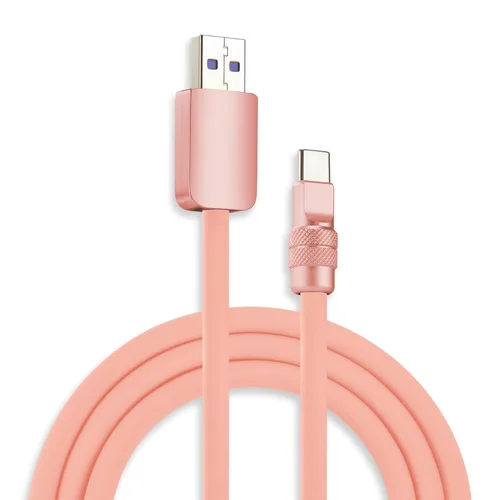 Vista 17 de chubbycable Chubby 2.0 USB C 240W Cable de carga rápida de silicona suave y duradero, cable de carga extra grueso compatible con iPhone 17-15 Series