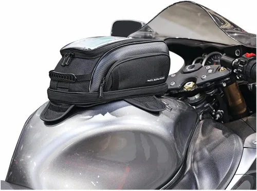 Vista 2 de Nelson-Rigg Commuter Lite Bolsa de tanque magnética y de correa de doble montaje