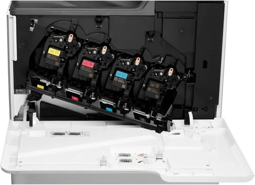 Vista 5 de HP Color Laserjet Enterprise MFP M681dh Impresora dúplex (J8A10A), Gris