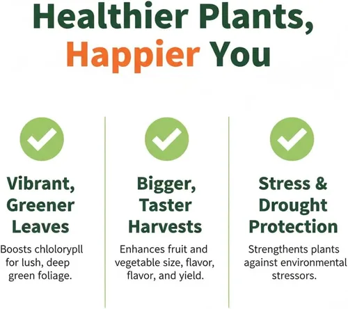 Vista 7 de GS Plant Foods Liquid Love - Alimento orgánico para plantas, multiusos para interiores, 32 onzas