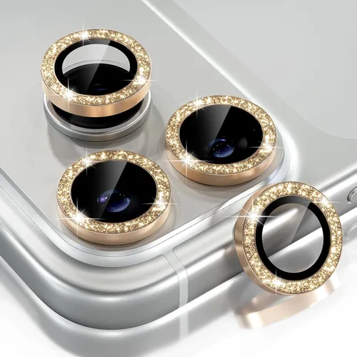 Vista 16 de Choiche Compatible para iPhone 16 Pro/iPhone 16 Pro Max Protector de Lente de Cámara, Vidrio Templado 9H Protector de Pantalla de Cubierta de Cámara