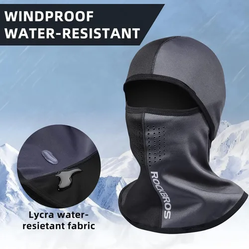 Vista 3 de ROCKBROS mens Blaclava
