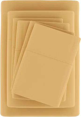 Vista 39 de ienjoy Home Linen Market - Juego de sábanas de 6 piezas, color rubor, tamaño King Blush