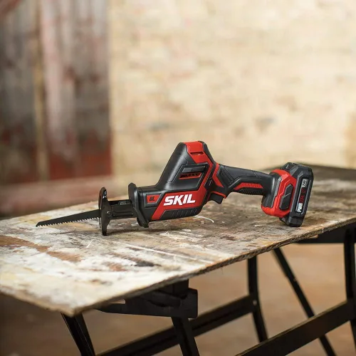 Vista 3 de SKIL PWRCore 12 Sierra recíproca compacta sin escobillas de 12 V, herramienta desnuda - RS582801