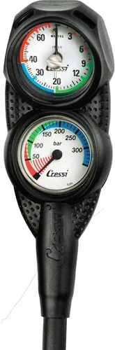 Vista 5 de CRESSI Start Scuba Diving Gear Package Complete with Start 2.0 BCD - Mini Console PD2 Gauge - AC2 Compact Regulator Set Fully Assembled