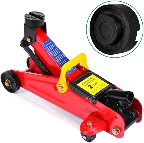 Vista 6 de Jack Pads - Adaptador de goma universal para el suelo de la carretilla de goma para el lado de soldadura por pellizcos (paquete de 2)
