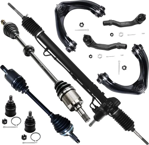 Vista 105 de Detroit Axle - Kit de suspensión frontal de 8 piezas para Chevy Silverado