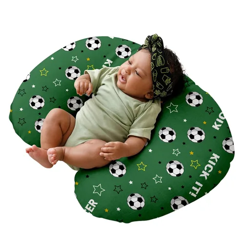 Vista 9 de Dyoart Funda de almohada de lactancia para bebé, funda de almohada personalizada para biberón, regalo personalizado para niños y niñas