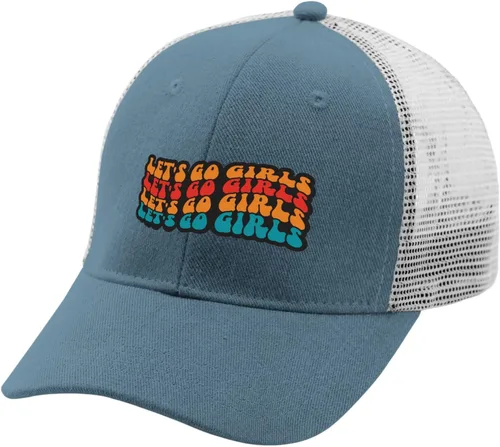 Vista 2 de devor Caps Let's go - Gorra de béisbol para niñas, gorra gráfica para hombre