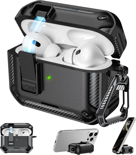 Vista 141 de RFUNGUANGO Fundas protectoras para Airpods de 2ª y 1ª generación, color 2º -Blanco