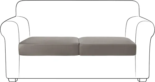 Vista 36 de Yates Home Funda de cojín de piel sintética para sofá, impermeable, elástica, para asiento de caravana, sofá biplaza, protector de muebles, funda