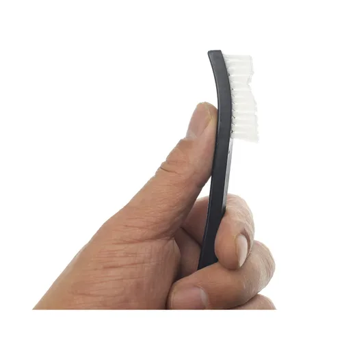 Vista 7 de Paquete de 10 cepillos de limpieza multiusos de doble punta para pistolas de 7 pulgadas, cepillos de cerdas de nailon de acero y latón (5 tipos)