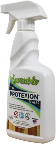 Vista 4 de EcoDecors Loveable Protexion - Sellador de teca de 16 onzas para muebles de exterior