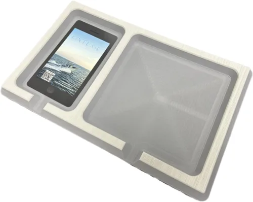 Vista 3 de SeaDek Tablero doble de 0.787 in para barco Teléfono celular de espuma y accesorios Dash de barco Parte trasera adhesiva Compartimentos