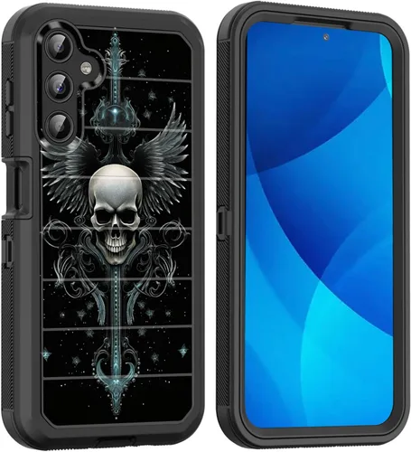 Vista 98 de Funda para Galaxy A15 5G, cuerpo completo, protección contra caídas, a prueba de polvo, resistente de 3 capas, militar, resistente, duradera