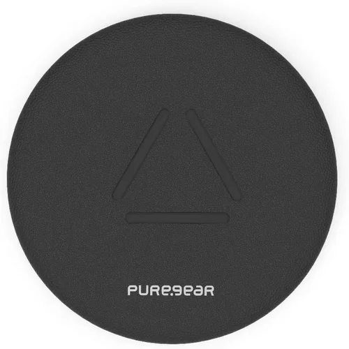 Vista 5 de PureGear, Almohadilla de carga inalámbrica rápida con certificación Qi de 7.5 W/10 W, compatible con Galaxy S20, S10, S9, S8, Note 10, 9. iPhone 12