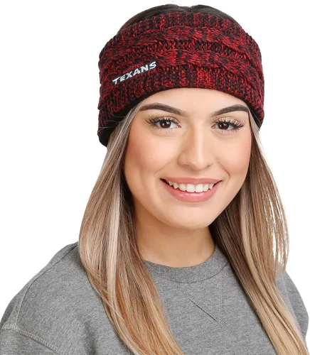 Vista 63 de FOCO Diadema de moda para mujer con logotipo de equipo de la NFL Gradiente impreso.