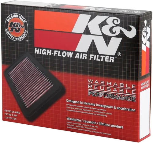 Vista 2 de K&N Filtro de aire del motor: Alto rendimiento, Premium, Filtro de aire Powersport: Se adapta a modelos de vehículos MOTO GUZZI seleccionados