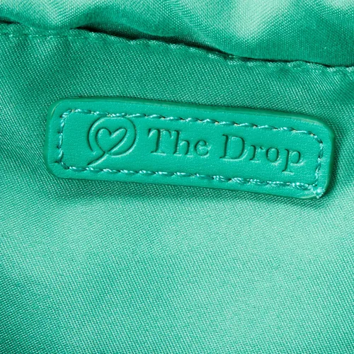 Vista 4 de The Drop Bolso Scrunch Shanae para mujer con cierre de cordón