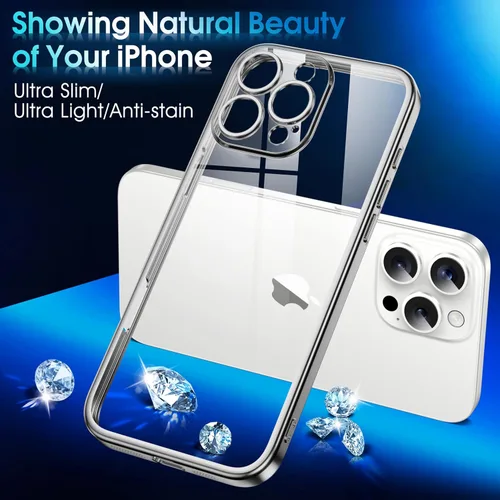 Vista 110 de Supdeal Funda cristalina transparente para iPhone 11, [No se amarillea] [Protección de la cámara] [Probado contra caídas de grado militar] Funda