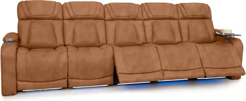 Vista 13 de Seatcraft Caliente Asiento de cine en casa Tabaco Sillón Individual