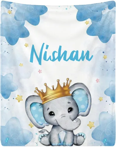 Vista 8 de Manta personalizada con nombre para adolescentes, niñas, niños, mantas de bebé personalizadas de franela ultra suave y acogedora, manta con nombre