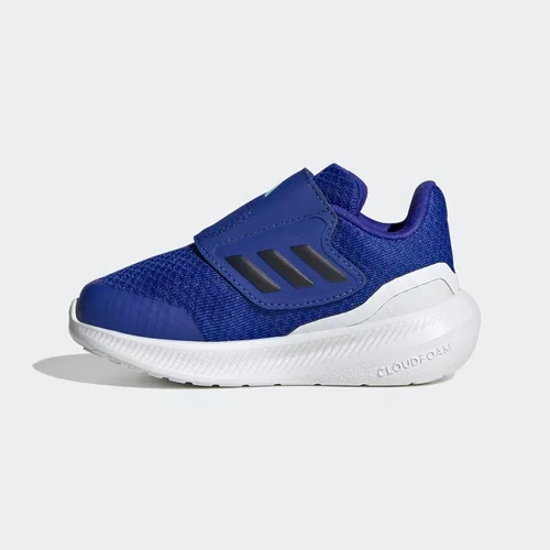Vista 3 de adidas Runfalcon 3.0 Tenis de correr con correa superior de encaje elástico para niños