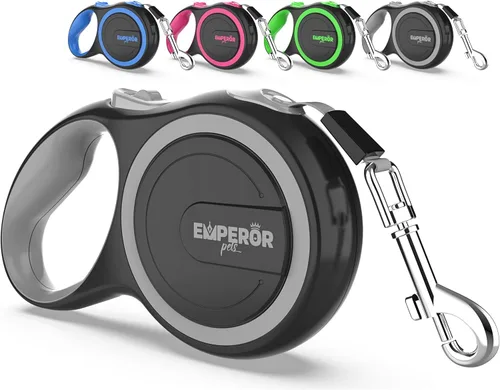 Vista 12 de Emperor Pets BL16S - Correa retráctil de 16 pies para perros pequeños, hasta 44 libras, correa resistente retráctil de 16 pies, correas para perros