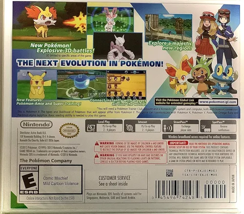 Vista 2 de 3DS Pokemon X- World Edition