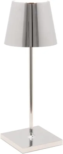 Vista 11 de Zafferano, Lámpara Poldina Pro Mini, Lámpara de mesa inalámbrica recargable con controles táctiles, Adecuada para interior y exterior, Regulable
