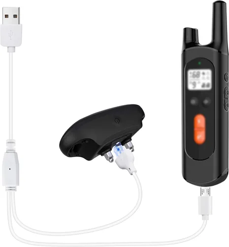 Vista 8 de Paquete de 2 cargadores para collar de entrenamiento de perros NVK, cable magnético para collar UKE