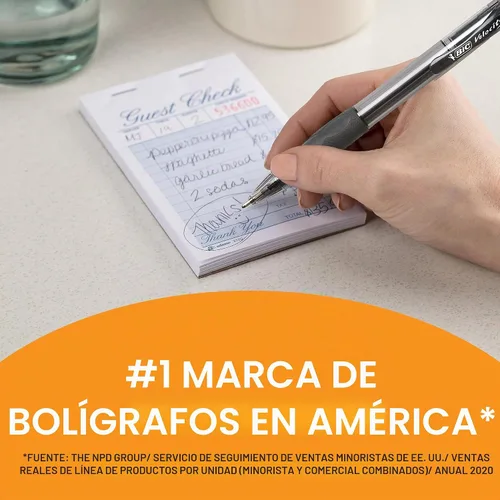 Vista 5 de BIC Velocity Bold - Bolígrafo retráctil de punta gruesa (0.63 pulgadas), tinta negra, 2