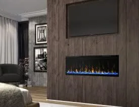 Vista 2 de DIMPLEX North America XLF50 Ignite XL - Chimenea eléctrica, color negro, 50 pulgadas