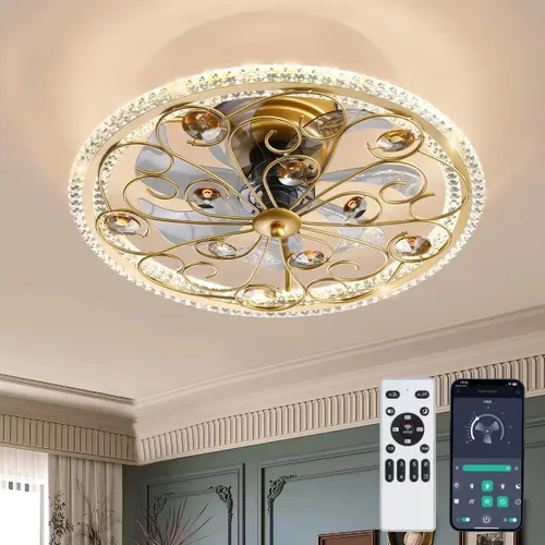 Vista 13 de Ventilador de techo para exteriores Gazabo Ventiladores de techo para cenadores para patios Ventilador colgante de 21'' para cenador, iluminación