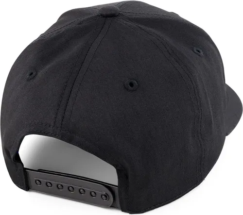 Vista 2 de Trendy Apparel Shop Gorra de béisbol bordada con símbolo de la estrella de David judía Negro