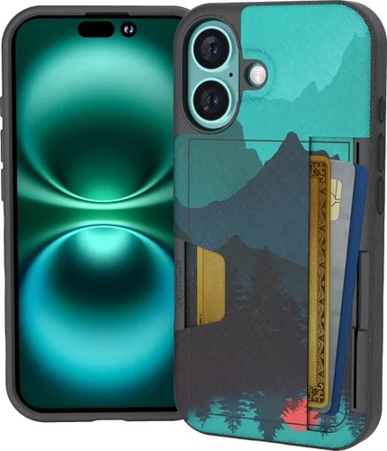 Vista 30 de Smartish Funda tipo cartera para iPhone 11 Pro - Wallet Slayer Vol. 2 [soporte protector delgado] tarjetero (seda) - Black Tie Affair