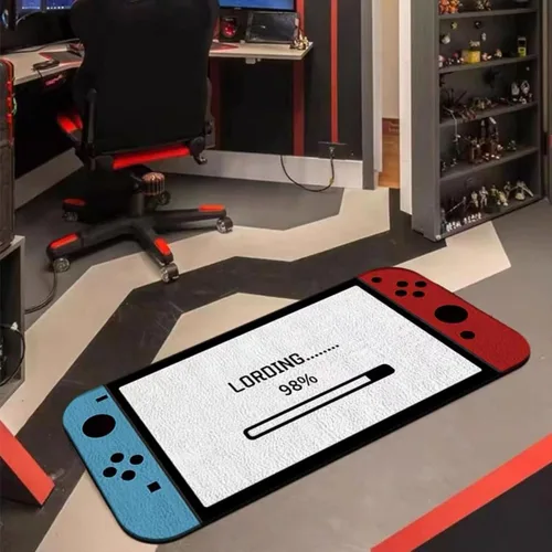 Vista 7 de Alfombra de Anime para Juegos Alfombra de Anime Alfombra para Niños de Juegos para Dormitorio Estética Alfombra Suave Decorativa para Interior 3
